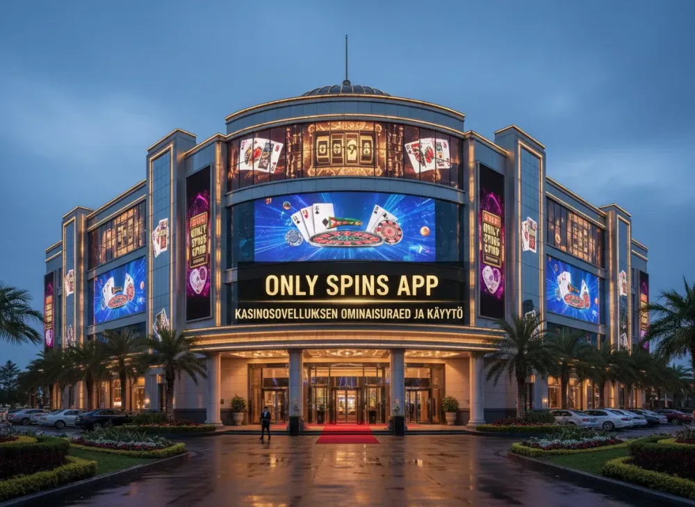 Only spins app opas turvalliseen kasinopelaamiseen