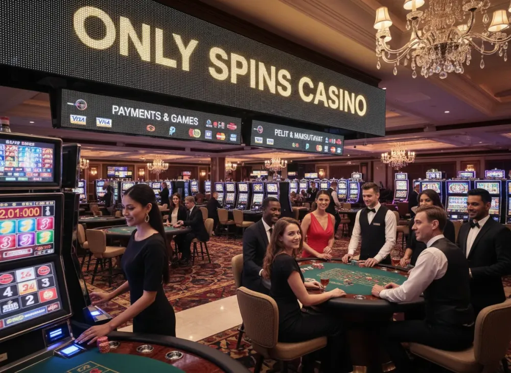 Only spins casino arvostelu ja pelit Suomessa