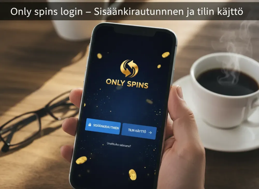 Only spins login opas kasinotilille kirjautumiseen